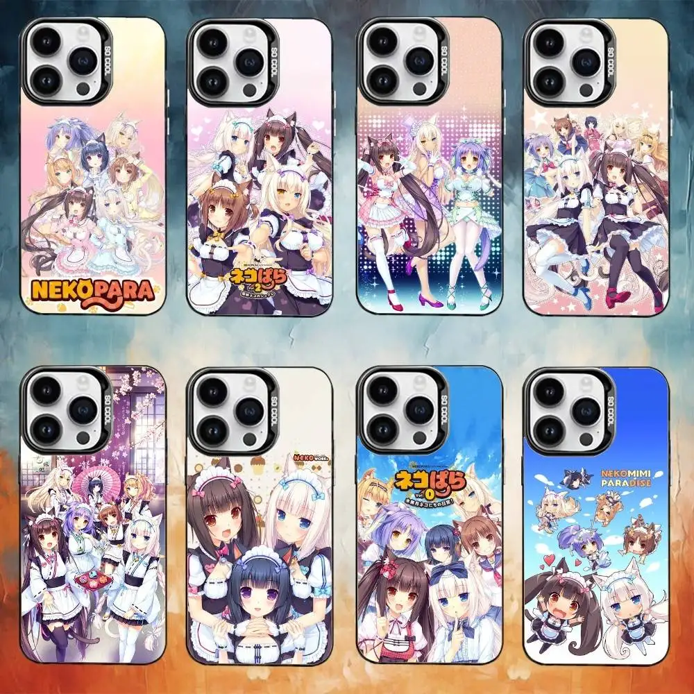Anime N-nekopara cute Phone Case For iPhone 17,16,15,14,13,12,11,Pro Max,Plus Candy Silver Cover
Anime N-nekopara cute Phone Case For iPhone 17,16,15,14,13,12,11,Pro Max,Plus Candy Silver Cover