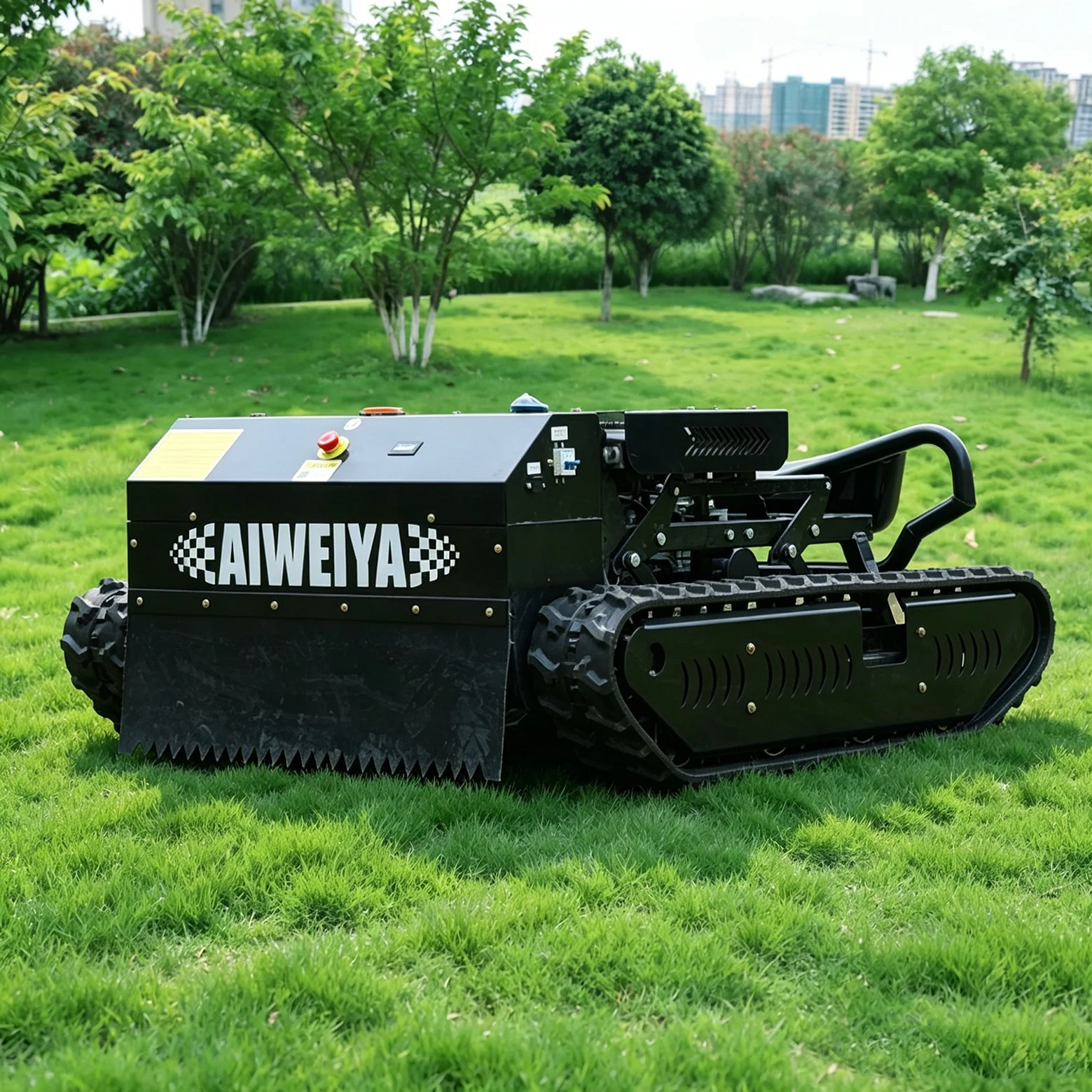 Customized Zero Turn Remote Lawn Mower Upgraded All Terrain RC Robotic Mower Multi Gear Adjust Cutting Height
Customized Zero Turn Remote Lawn Mower Upgraded All Terrain RC Robotic Mower Multi Gear Adjust Cutting Height