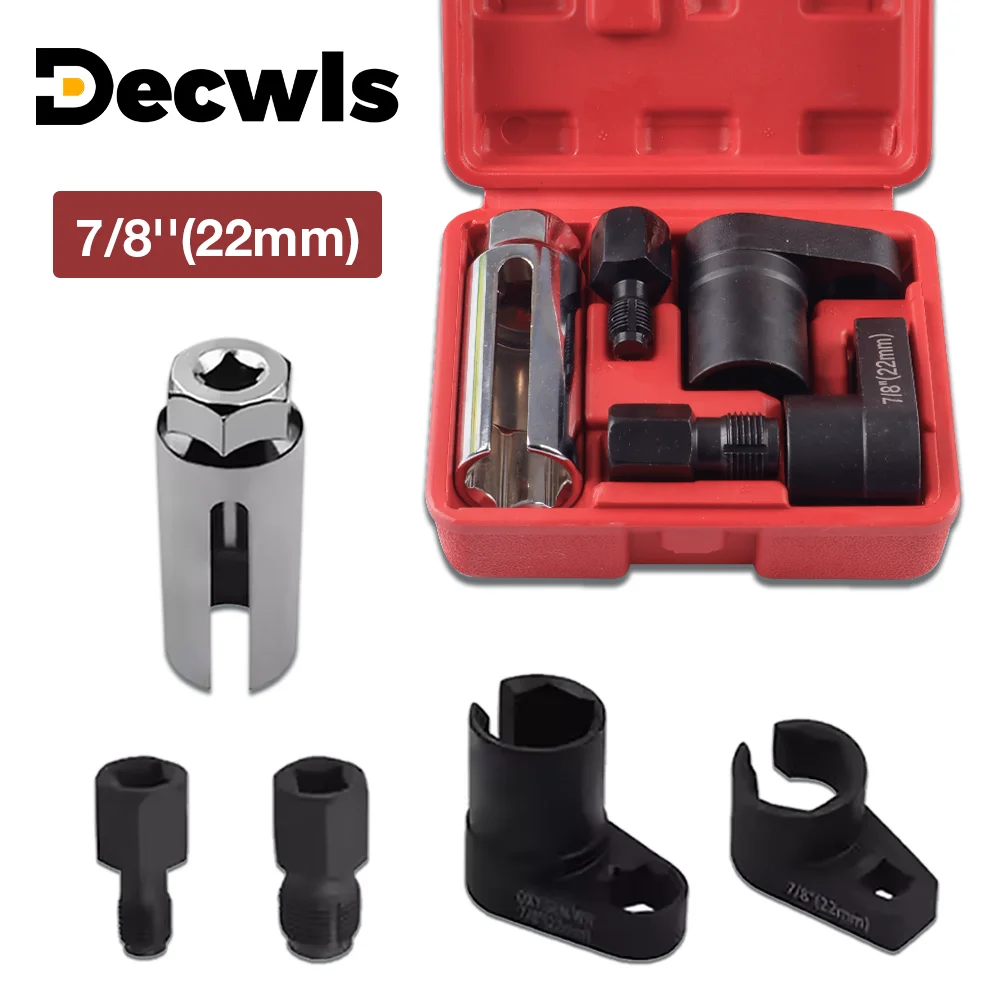 Набор из 5 автомобильных торцевых ключей для кислородного датчика, 7/8 дюйма, с резьбовой гребенкой и смещенным ключом, привод 3/8 дюйма, инструмент для снятия кислородного датчика.
Набор из 5 автомобильных торцевых ключей для кислородного датчика, 7/8 дюйма, с резьбовой гребенкой и смещенным ключом, привод 3/8 дюйма, инструмент для снятия кислородного датчика.