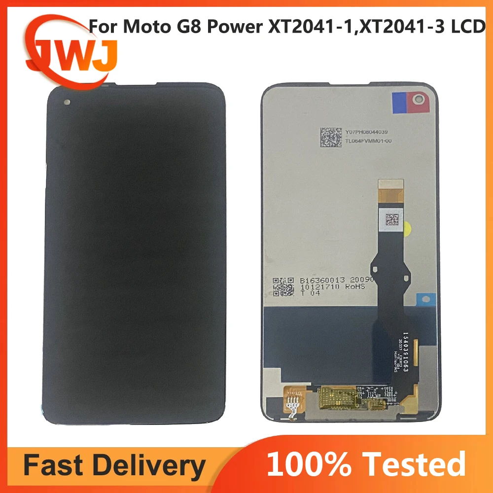 Original Display For Motorola Moto G8 Power LCD XT2041 XT2041-3 XT-2041-1 LCD Touch Screen Assembly For Moto G8Power LCD
Original Display For Motorola Moto G8 Power LCD XT2041 XT2041-3 XT-2041-1 LCD Touch Screen Assembly For Moto G8Power LCD