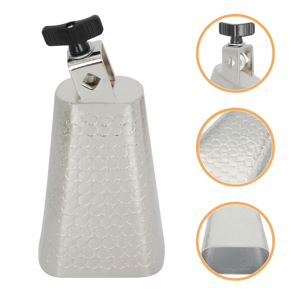 Steel Cowbell Percussion Instrument for Sports Events Accessories Sporting Metal Cheering
Steel Cowbell Percussion Instrument for Sports Events Accessories Sporting Metal Cheering