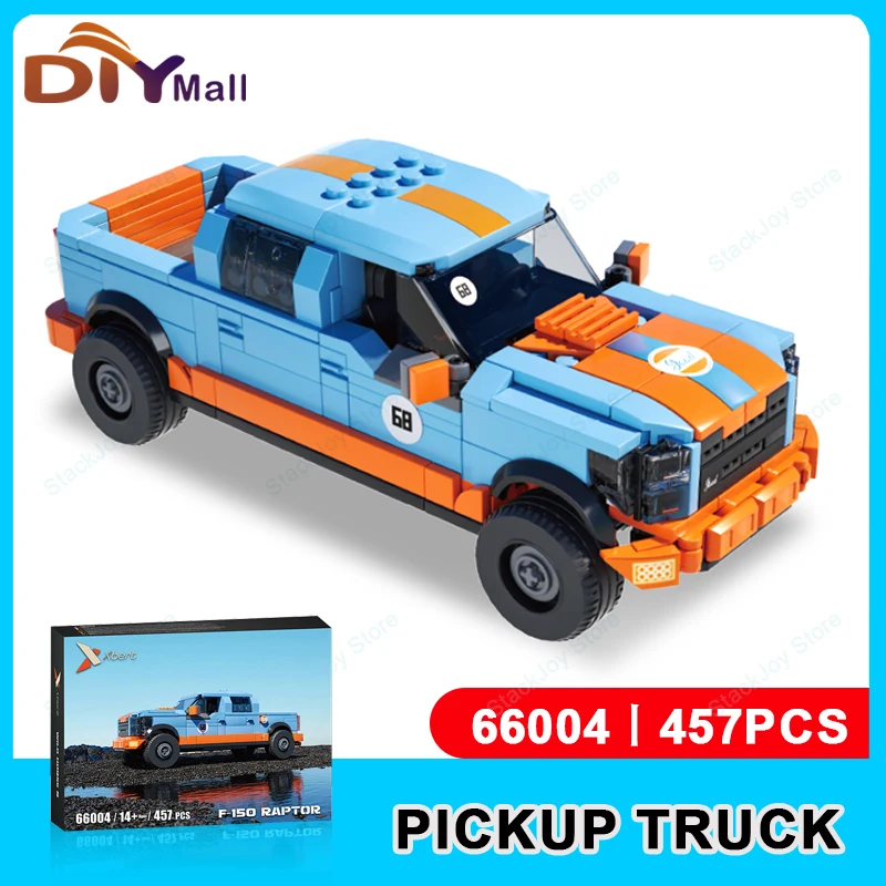 457 шт. F-150 гоночный грузовик, строительные блоки, модель пикапа, сделай сам, сборная игрушка, крутой домашний декор, креативный подарок для детей и взрослых
457 шт. F-150 гоночный грузовик, строительные блоки, модель пикапа, сделай сам, сборная игрушка, крутой домашний декор, креативный подарок для детей и взрослых