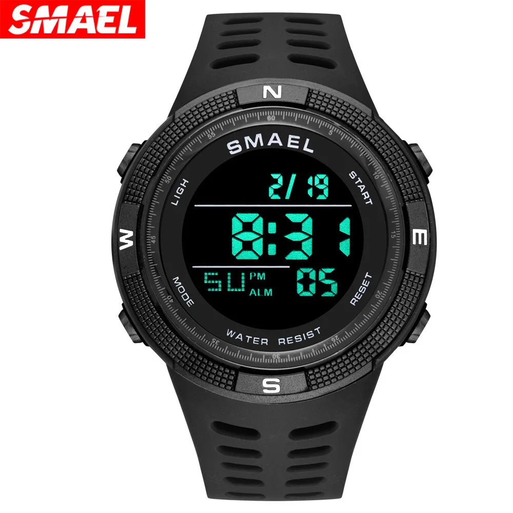Single display digital watch casual waterproof outdoor sports men's and women's student electronic watch with luminous feature
Single display digital watch casual waterproof outdoor sports men's and women's student electronic watch with luminous feature