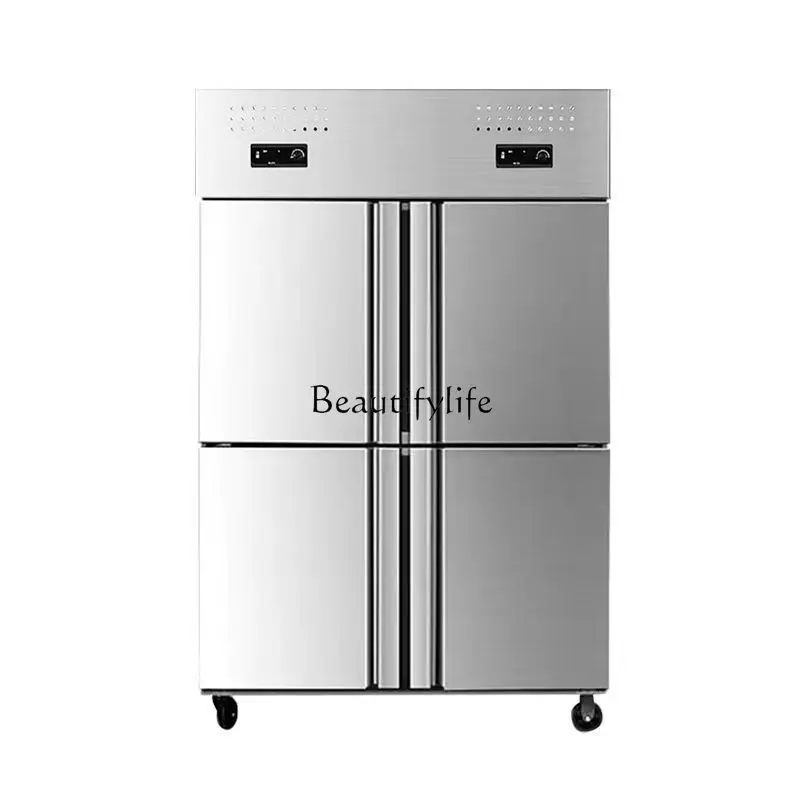 Four-door refrigerator, kitchen, vertical large-capacity door opening freezer, double temperature refrigeration
Four-door refrigerator, kitchen, vertical large-capacity door opening freezer, double temperature refrigeration