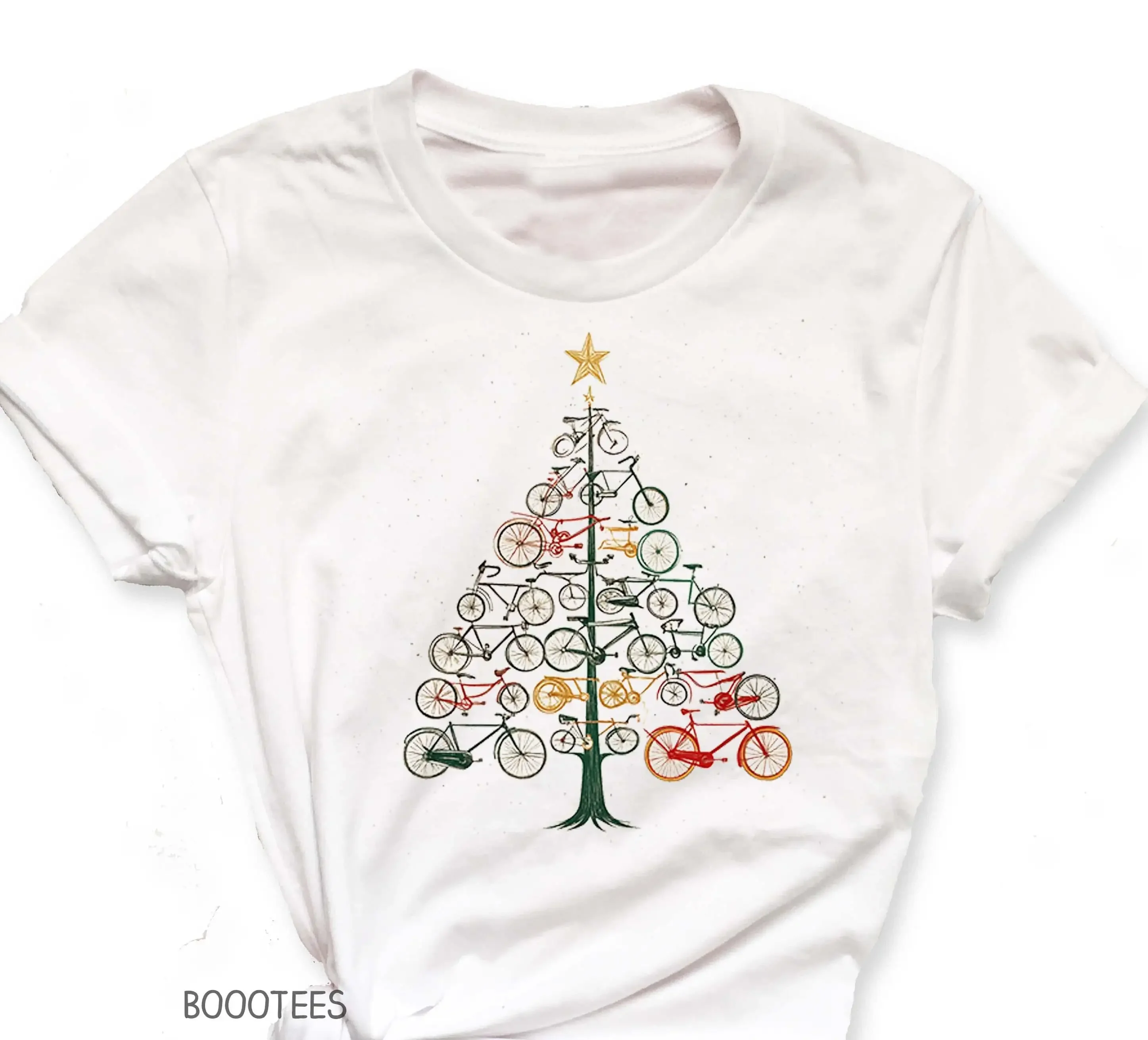 Bicycle Christmas Tree T Shirt Unique Retro Style Illustration Art Cycle Cycling Bike Biking Riding Cyclist
Bicycle Christmas Tree T Shirt Unique Retro Style Illustration Art Cycle Cycling Bike Biking Riding Cyclist