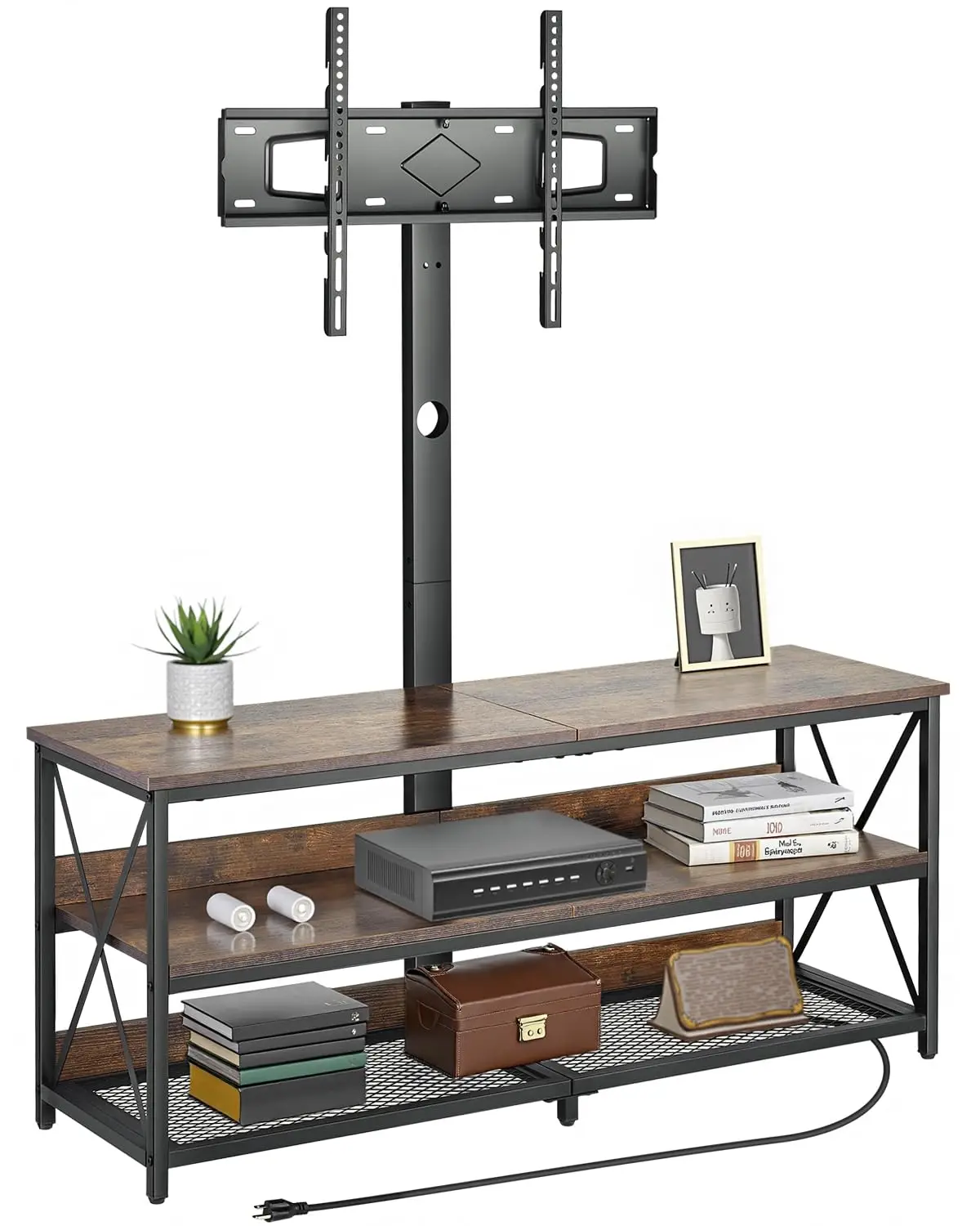 48" TV Stand with Mount for up to 75 in TVs, Entertainment Center with Power Outlet, Height Adjustable TV Console, Customized
48" TV Stand with Mount for up to 75 in TVs, Entertainment Center with Power Outlet, Height Adjustable TV Console, Customized