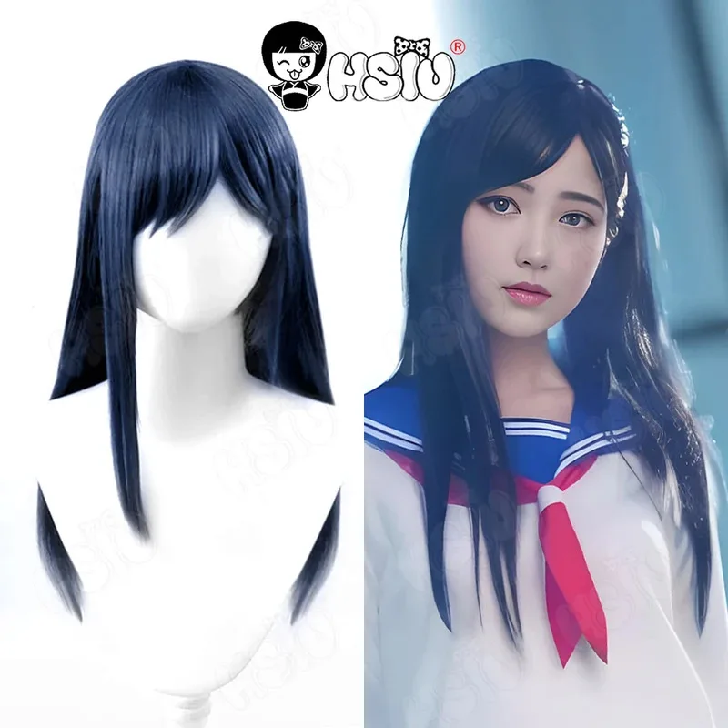Takane Tsubomi Cosplay Wig Mobu Saiko Hyaku HSIU 60CM dark blue long hair Synthetic Wig+Wig cap Anime Mob Psycho 100 cosplay Wig
Takane Tsubomi Cosplay Wig Mobu Saiko Hyaku HSIU 60CM dark blue long hair Synthetic Wig+Wig cap Anime Mob Psycho 100 cosplay Wig