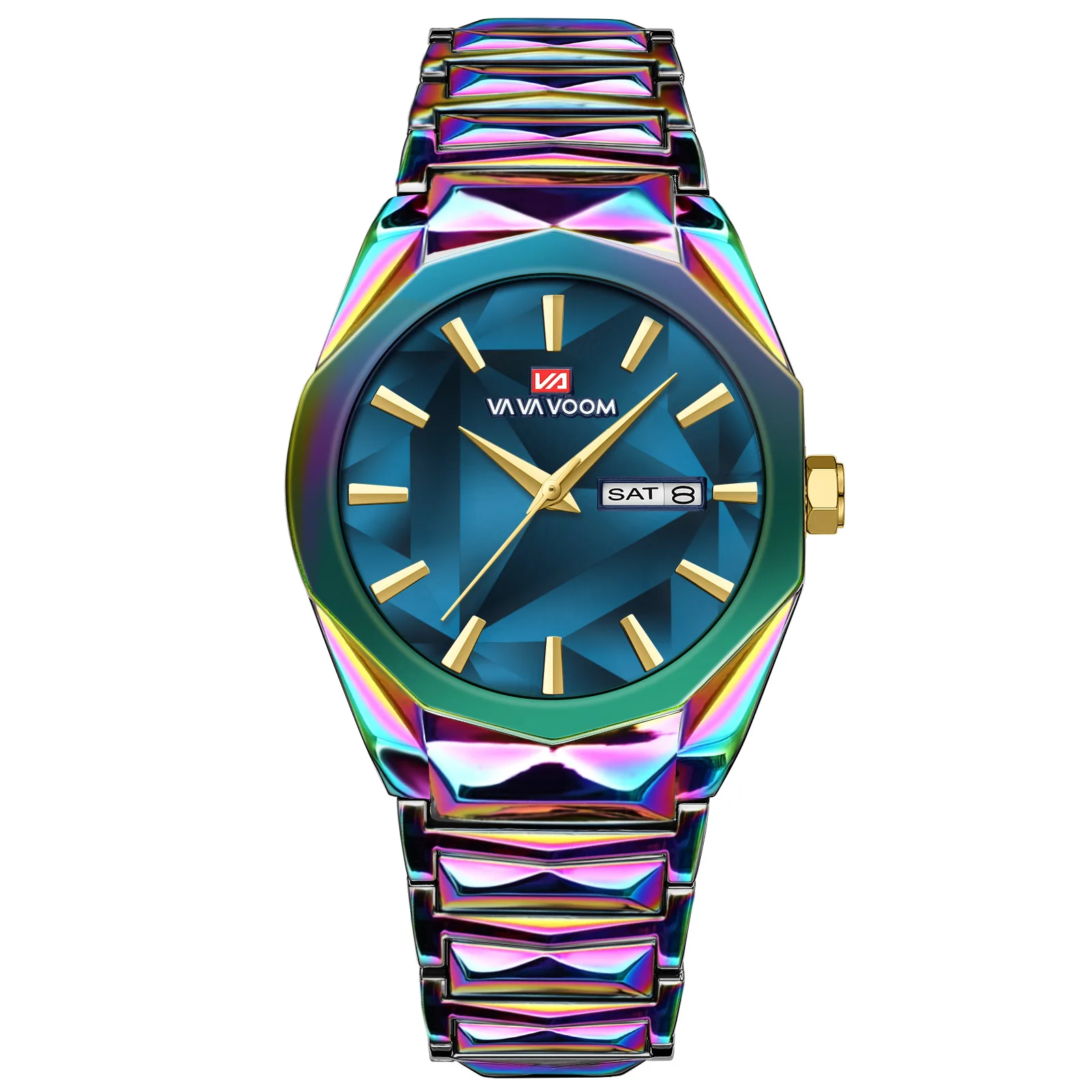 Creative Men's Quartz Watch Stainless Steel Strap Calendar Personality Design 30M Waterproof Wristwatch Relogio Masculine Gift
Creative Men's Quartz Watch Stainless Steel Strap Calendar Personality Design 30M Waterproof Wristwatch Relogio Masculine Gift