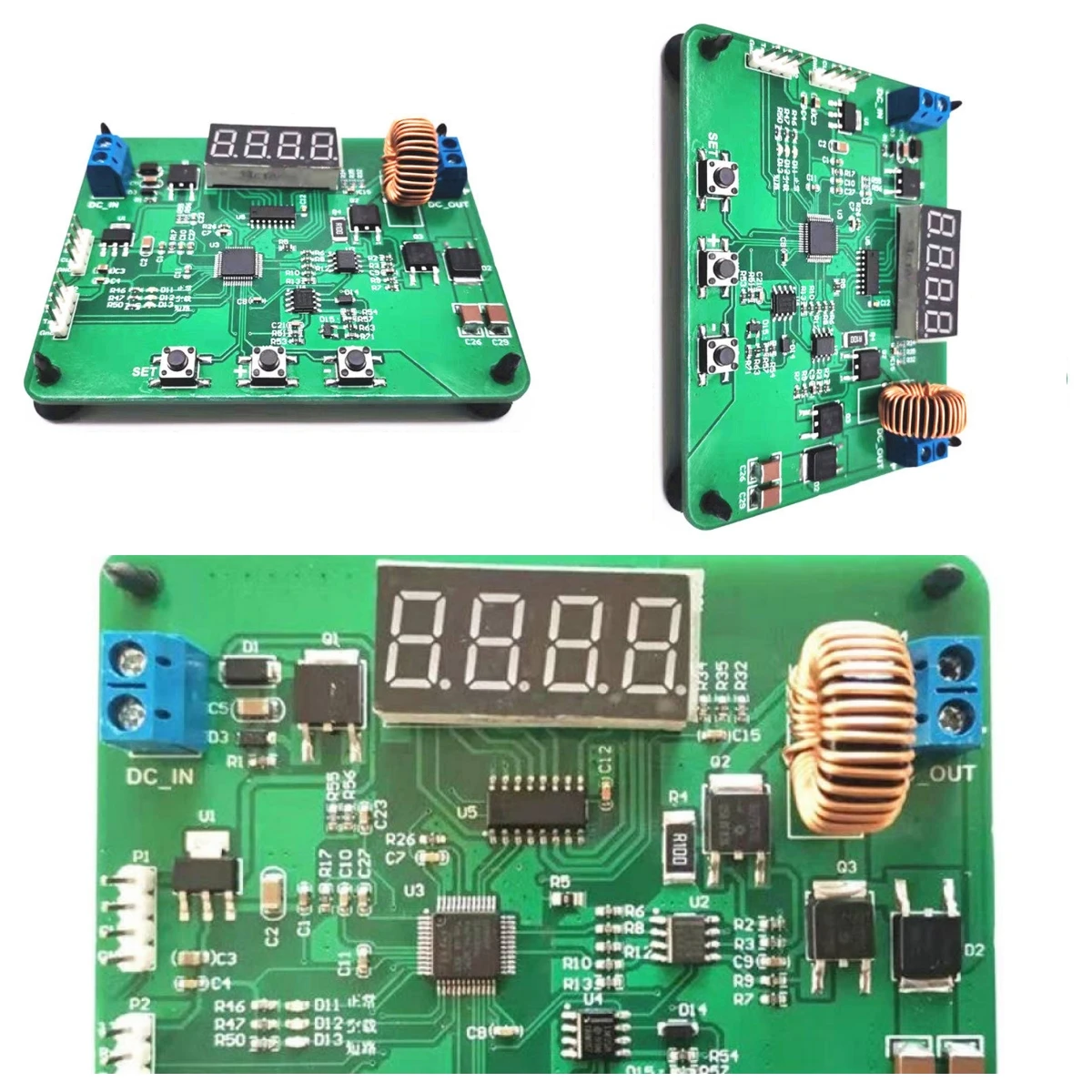 STM32F030C8T6 Digital Controlled Boost CC CV Power Supply Development Board 10-20V to 12-60V 3A Max Digital Tube Display Module
STM32F030C8T6 Digital Controlled Boost CC CV Power Supply Development Board 10-20V to 12-60V 3A Max Digital Tube Display Module
