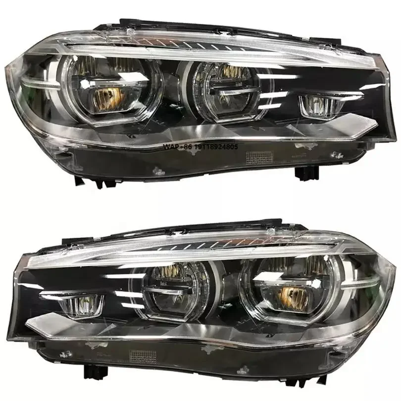 Headlight Car for X5 F15 X6 F16 2014-2017 with AFS or Without AFS 63117317105 6311731706 LED Headlamps
Headlight Car for X5 F15 X6 F16 2014-2017 with AFS or Without AFS 63117317105 6311731706 LED Headlamps