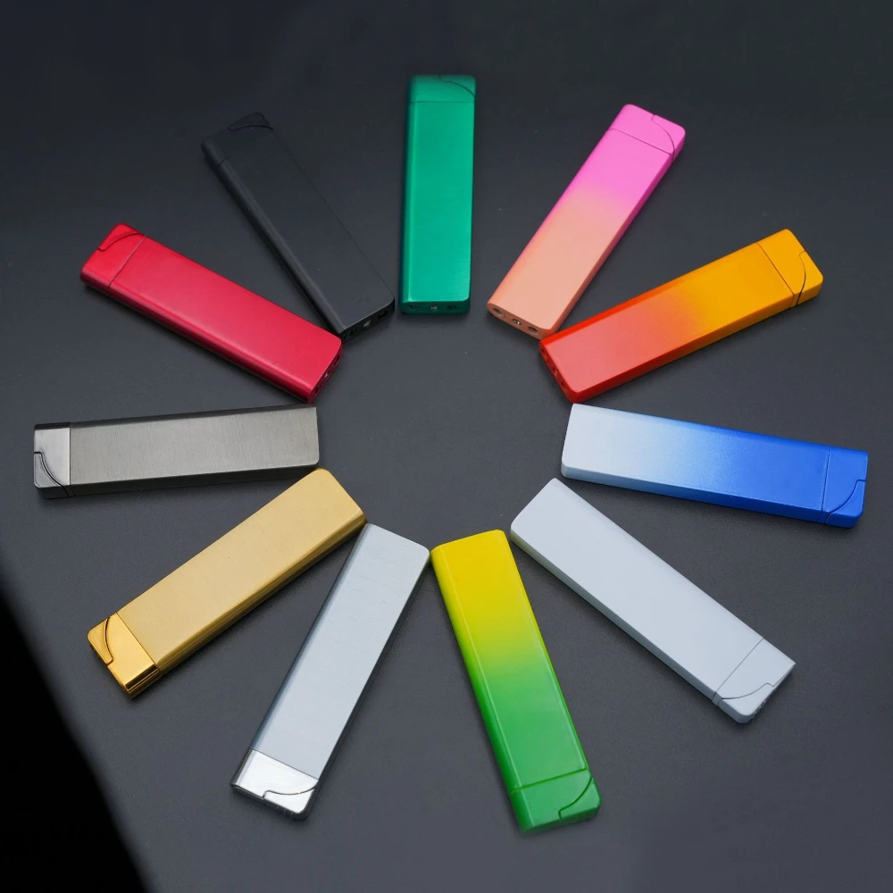 Super Ultra-thin Windproof Lighter Mini Jet Green Flame Torch Butane Gas Inflatable Smoking Accessories Gift for Men Husband
Super Ultra-thin Windproof Lighter Mini Jet Green Flame Torch Butane Gas Inflatable Smoking Accessories Gift for Men Husband
