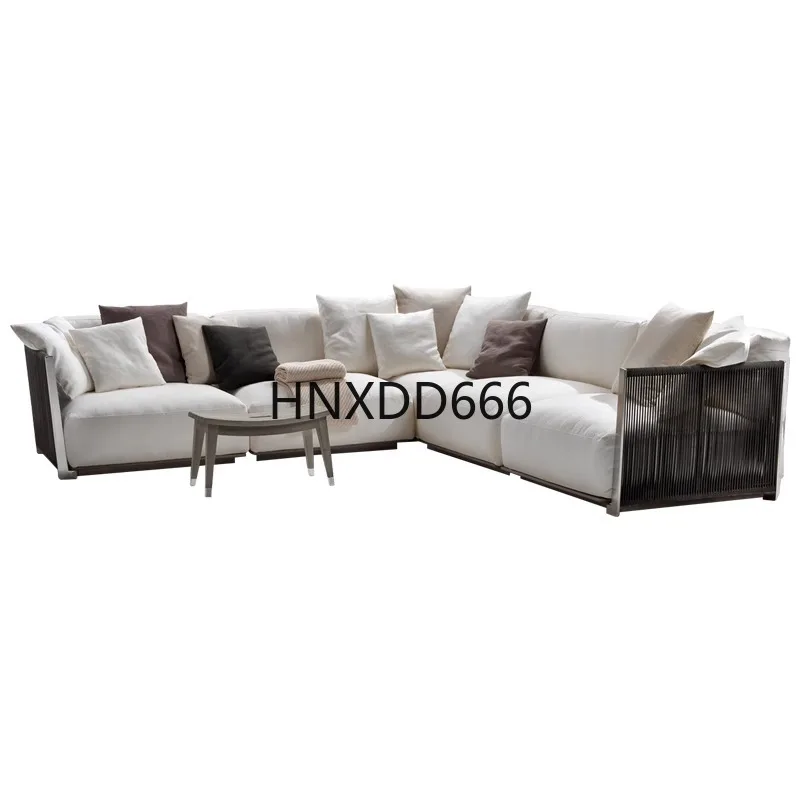 Outdoor sofa courtyard waterproof and sunscreen coffee table combination furniture
Outdoor sofa courtyard waterproof and sunscreen coffee table combination furniture