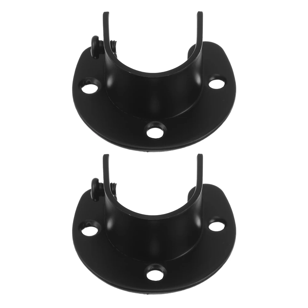 2pcs Stainless Pipe Holder Stainless Steel Closet Brackets Black Finish Heavy Duty Closet Pole Bracket Wardrobe Socket
2pcs Stainless Pipe Holder Stainless Steel Closet Brackets Black Finish Heavy Duty Closet Pole Bracket Wardrobe Socket