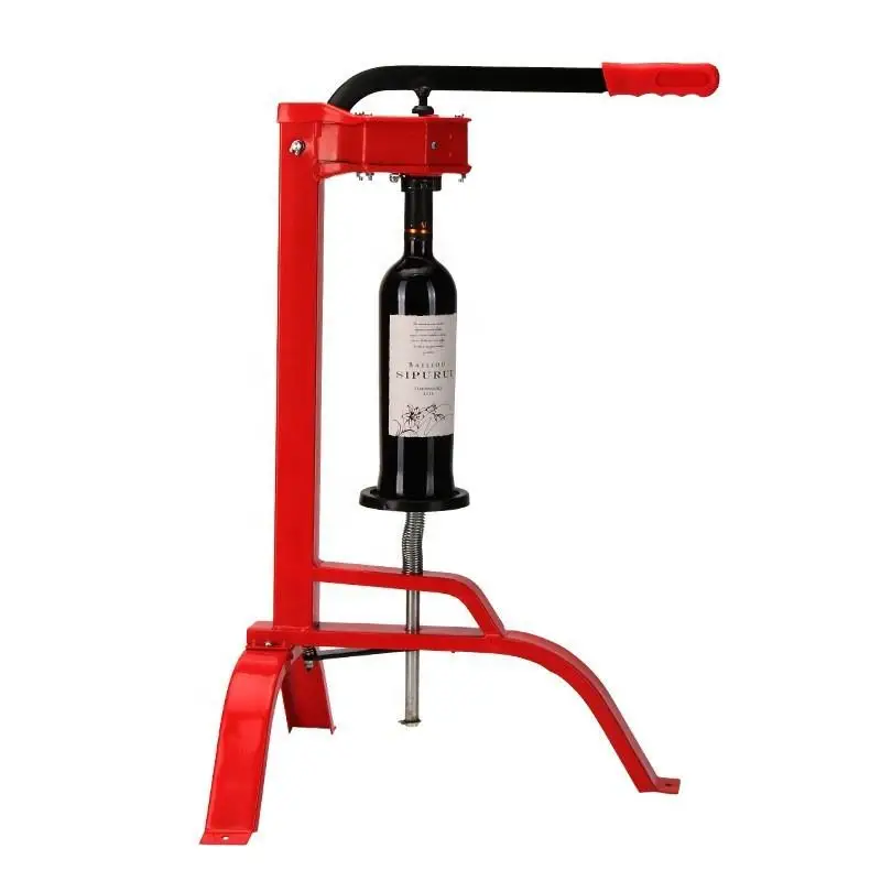 Champagne Floor Corker Wine Bottle Sealing Machine Hand Press Bottle Capping Sealing Tool Manual Wine Bottle Corker
Champagne Floor Corker Wine Bottle Sealing Machine Hand Press Bottle Capping Sealing Tool Manual Wine Bottle Corker