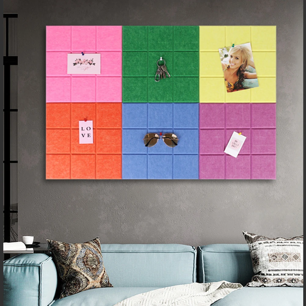 4 pcs Nine-grid Message Board Felt Wall Decoration Square Artworks DIY Photo Display Classroom Sticker Office Home Thickening
4 pcs Nine-grid Message Board Felt Wall Decoration Square Artworks DIY Photo Display Classroom Sticker Office Home Thickening