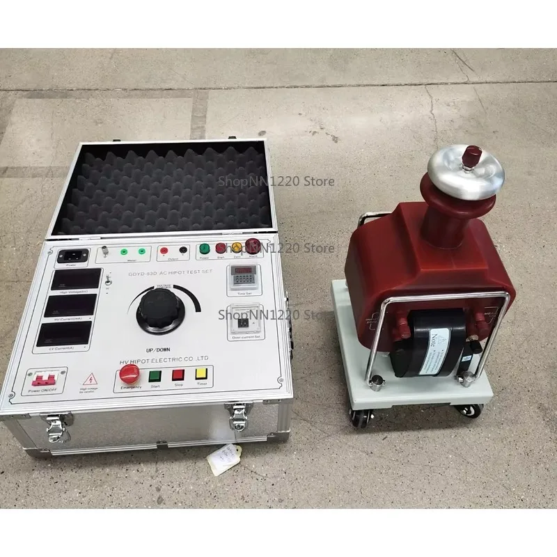 GDYD-53D Digital AC Hipot Test Set 3kVA/50kV with Dry And Oil Type Transformers for Electrical Equipment Testing
GDYD-53D Digital AC Hipot Test Set 3kVA/50kV with Dry And Oil Type Transformers for Electrical Equipment Testing