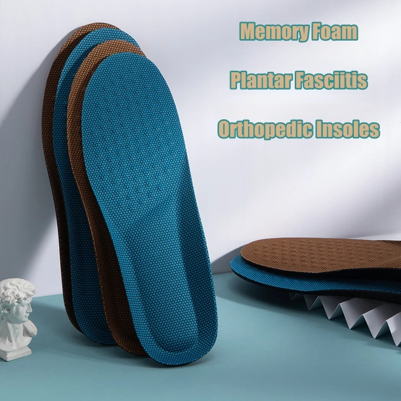 1Pair Orthopedic Insole for Feet Plantar Fasciitis Relief Thick Shock absorbing Shoes Insoles Breathable Antiodour Shoe Pads
1Pair Orthopedic Insole for Feet Plantar Fasciitis Relief Thick Shock absorbing Shoes Insoles Breathable Antiodour Shoe Pads