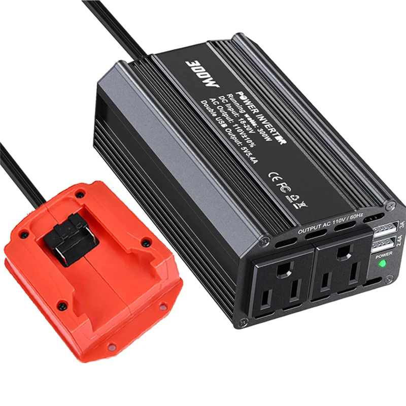 HJ-Outdoor 300W For Li- Battery Car Power Inverter AC110V/DC20V Power Station Generator
HJ-Outdoor 300W For Li- Battery Car Power Inverter AC110V/DC20V Power Station Generator
