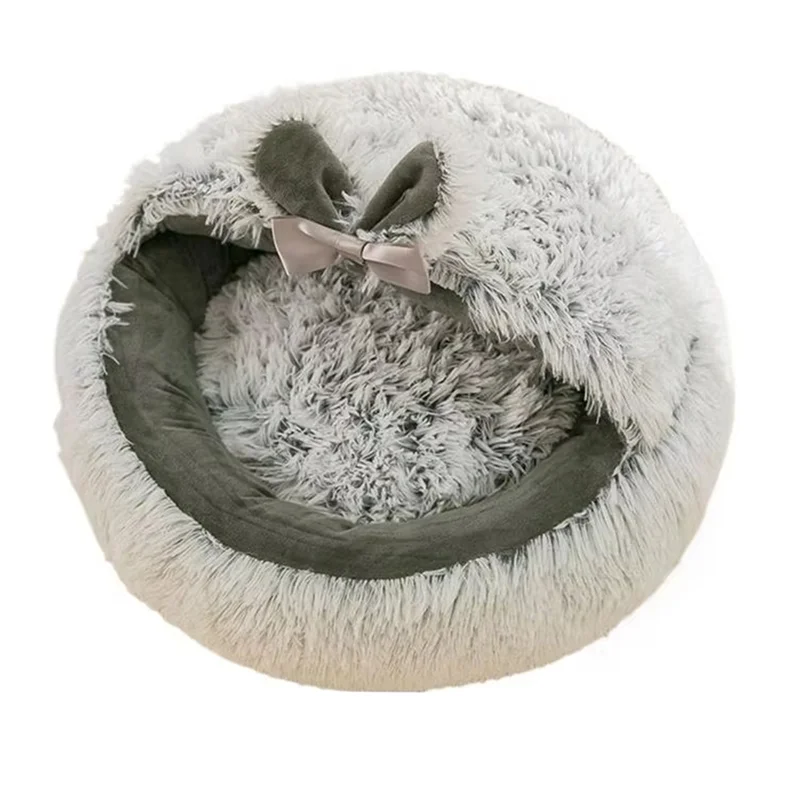 VEHO-Cat Bed Cave Covered For Winter Animal Kitten Puppy Small Dog Bed Warm Anti-Slip Nest Pet Supplies Balcony B
VEHO-Cat Bed Cave Covered For Winter Animal Kitten Puppy Small Dog Bed Warm Anti-Slip Nest Pet Supplies Balcony B