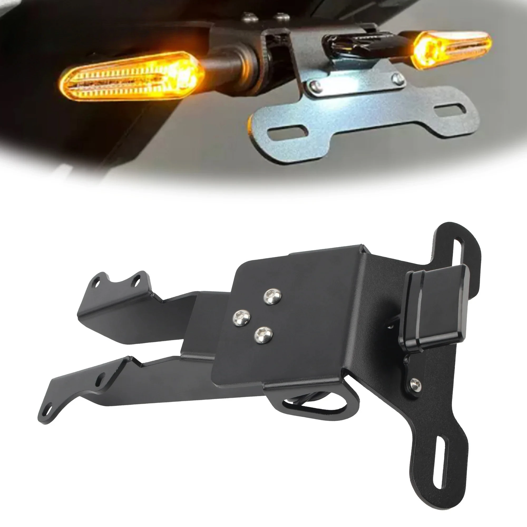 Motorcycle License Plate Holder For YAMAHA MT09 Tracer 900/9/GT 7GT 700/GT FJ-09 2015-2024 Tail Tidy Fender Eliminator LED Light
Motorcycle License Plate Holder For YAMAHA MT09 Tracer 900/9/GT 7GT 700/GT FJ-09 2015-2024 Tail Tidy Fender Eliminator LED Light