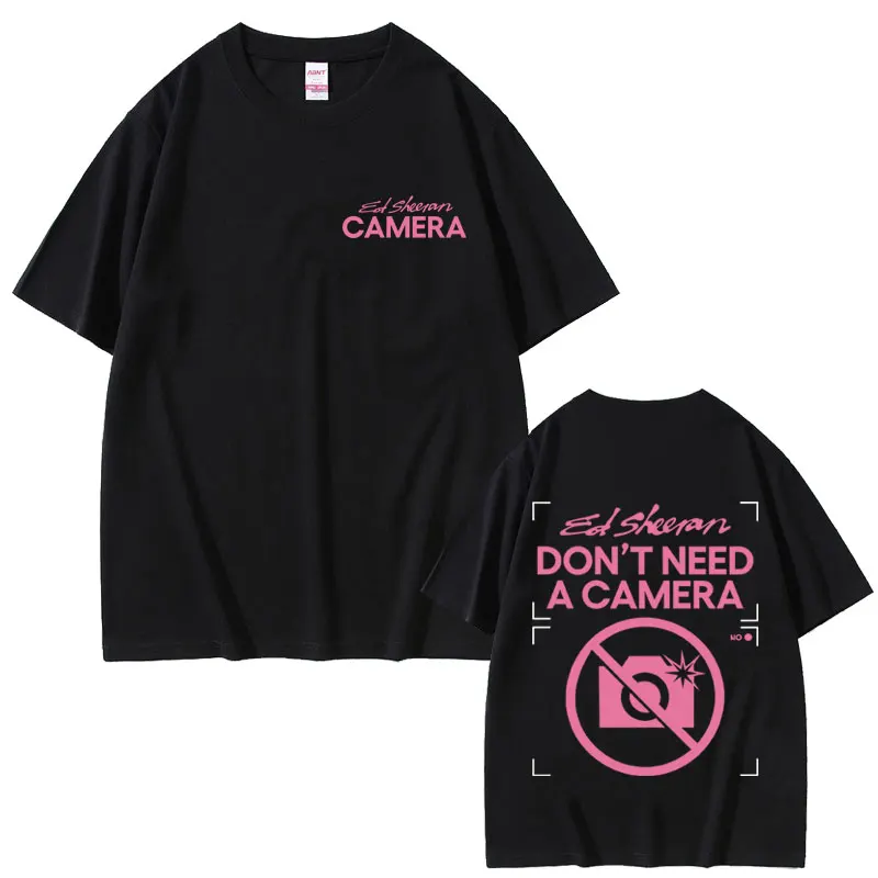 Ed Sheeran Don't Need A Camera 2026 T-shirt Men Women Clothing Fashion Hip Hop Short Sleeve T Shirts Male Oversized Streetwear
Ed Sheeran Don't Need A Camera 2026 T-shirt Men Women Clothing Fashion Hip Hop Short Sleeve T Shirts Male Oversized Streetwear
