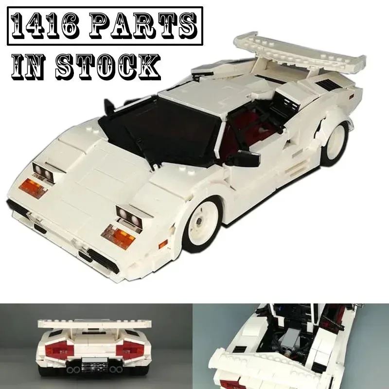 New Technology Series MOC-133279 Classic Movie Clip Supercar Super Racing Model Building Blocks 1416 Parts Kids Toy Birthdaygift
New Technology Series MOC-133279 Classic Movie Clip Supercar Super Racing Model Building Blocks 1416 Parts Kids Toy Birthdaygift