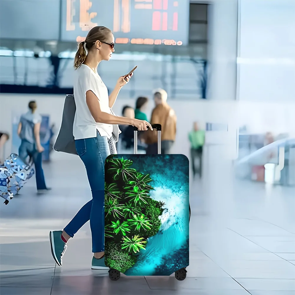 1PC Neon Bioisland Print Luggage Cover for luggage sizes 18-32 inches; dust and elastic travel accessories to effectively pro
1PC Neon Bioisland Print Luggage Cover for luggage sizes 18-32 inches; dust and elastic travel accessories to effectively pro