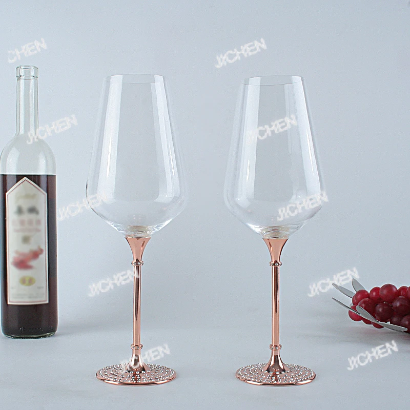 New 2PCS set large glass 550ml wine glass for wedding celebrations Valentine's Day glass jar with handle
New 2PCS set large glass 550ml wine glass for wedding celebrations Valentine's Day glass jar with handle