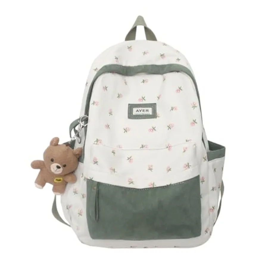 2026 Cute Preppy Bag Floral Printed Kawaii Backpack Cottagecore Aesthetic Backpack Laptop Daypack Sage Green
2026 Cute Preppy Bag Floral Printed Kawaii Backpack Cottagecore Aesthetic Backpack Laptop Daypack Sage Green
