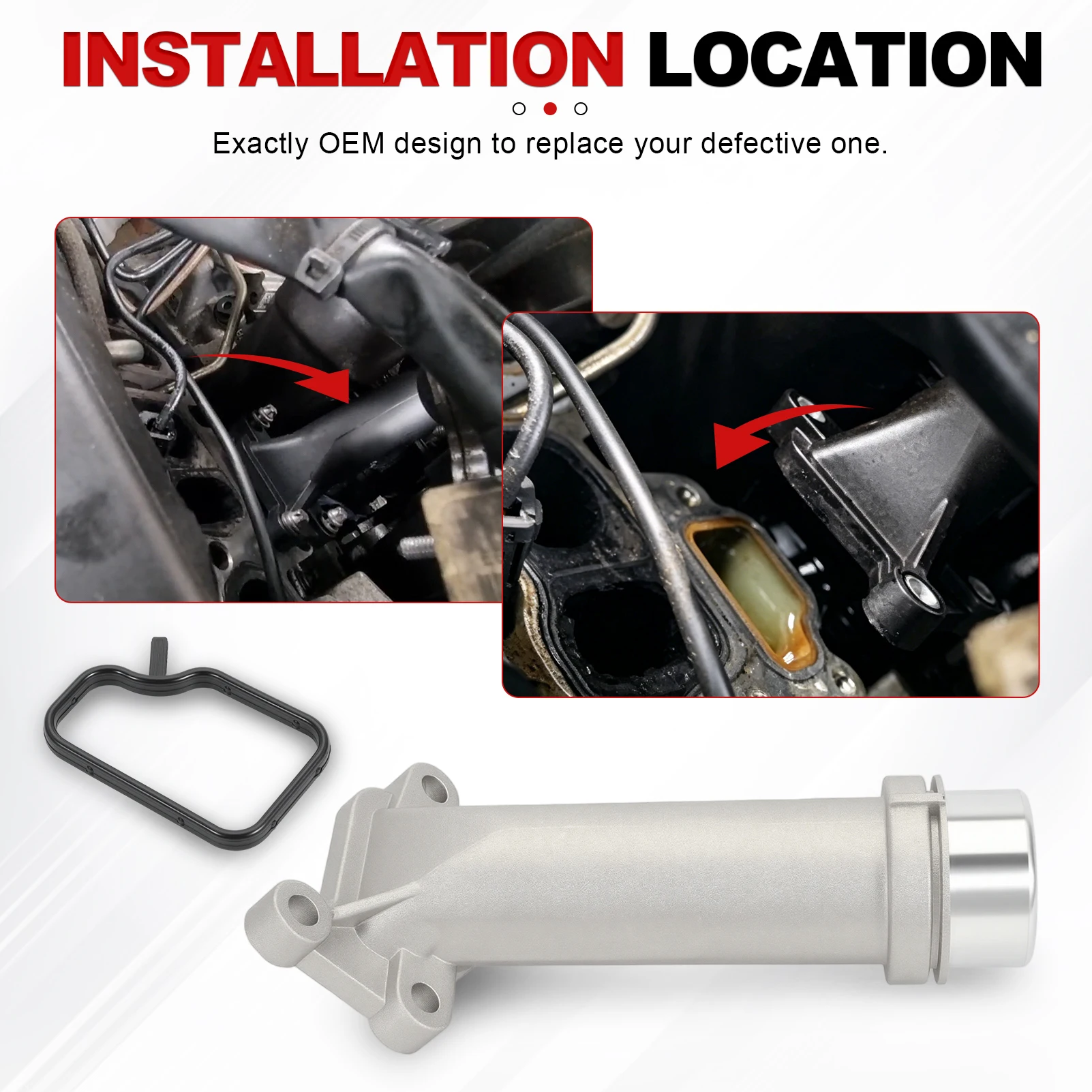 Aluminum/plastic Radiator Coolant Pipe Adapter Easy Installation 11127810707 For BMW 1-7 Series X1 X3 X5 X6 Mini Cooper
Aluminum/plastic Radiator Coolant Pipe Adapter Easy Installation 11127810707 For BMW 1-7 Series X1 X3 X5 X6 Mini Cooper