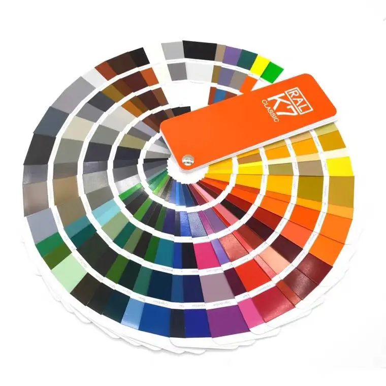 German RAL Color Card, K7 International Standard Color Card, Paint Industrial Coating 215 Color Plate
German RAL Color Card, K7 International Standard Color Card, Paint Industrial Coating 215 Color Plate