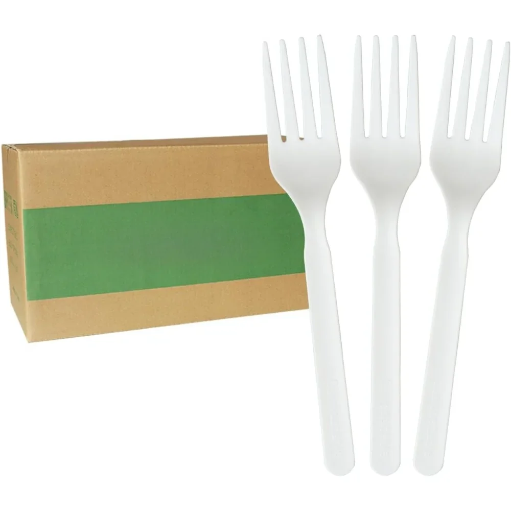 Flatware Sets, 1000 Count 6" Compostable Forks, BPI Certified, Bulk Cutlery Utensils Fork, Flatware Sets
Flatware Sets, 1000 Count 6" Compostable Forks, BPI Certified, Bulk Cutlery Utensils Fork, Flatware Sets
