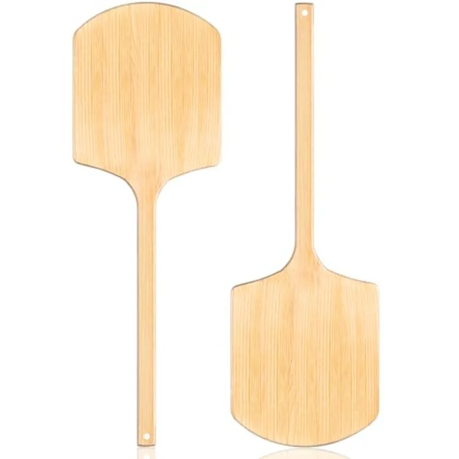 2 Pack Wooden Pizza Peel 16 x 14 Inch Large Pizza Paddle Set with 4 Inch Wooden Handle for Oven Stone Pan or Grill Spatula for
2 Pack Wooden Pizza Peel 16 x 14 Inch Large Pizza Paddle Set with 4 Inch Wooden Handle for Oven Stone Pan or Grill Spatula for