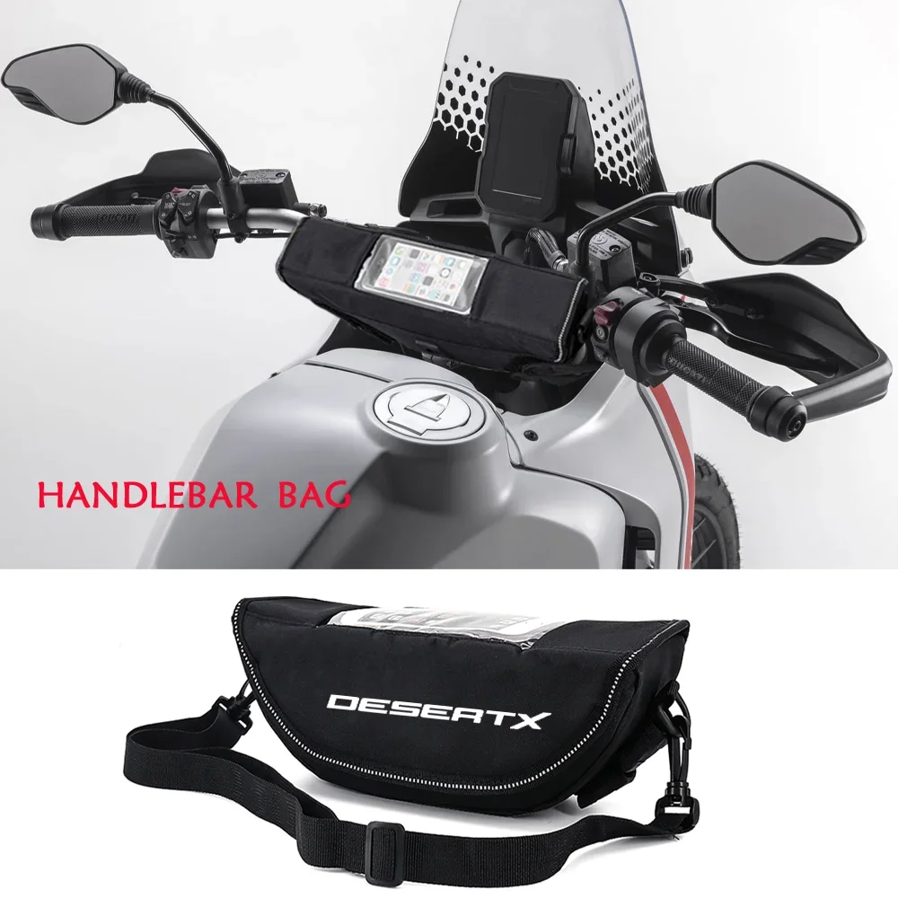 Handlebar Bag for Ducati Desert X DesertX 2021-2025Waterproof Portable Motorcycle Cell Phone Bag Steering Wheel Navigation Bag
Handlebar Bag for Ducati Desert X DesertX 2021-2025Waterproof Portable Motorcycle Cell Phone Bag Steering Wheel Navigation Bag