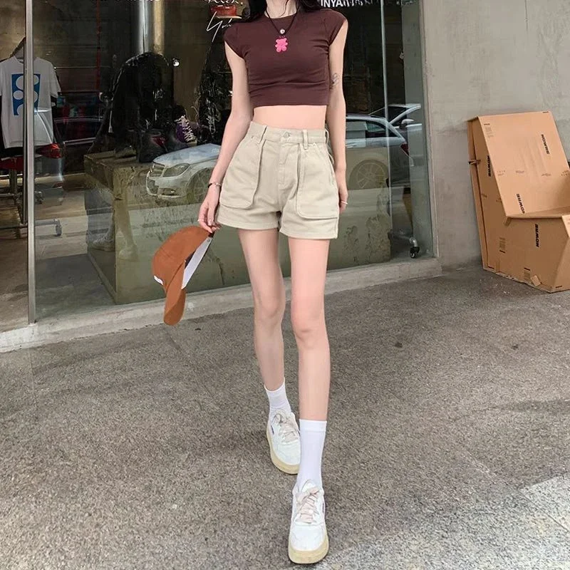 Outdoor With Pockets Loose Denim Shorts for Women Designer Fashion Clothing 2025 Youthful Trend Comfy XL Short Jean Pants Woman
Outdoor With Pockets Loose Denim Shorts for Women Designer Fashion Clothing 2025 Youthful Trend Comfy XL Short Jean Pants Woman