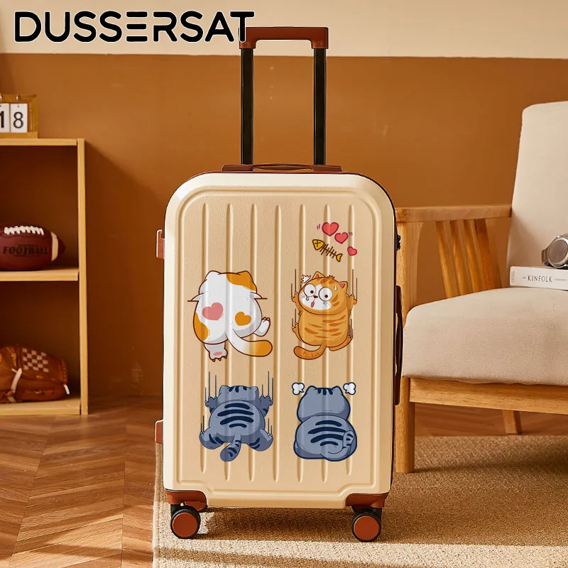 Fashion Cartoon Cabin Suitcase with 360° Silent Wheels And TSA Lock - Carry-On Luggage for Travel Holiday 20/22/24/26/28 Inch
Fashion Cartoon Cabin Suitcase with 360° Silent Wheels And TSA Lock - Carry-On Luggage for Travel Holiday 20/22/24/26/28 Inch