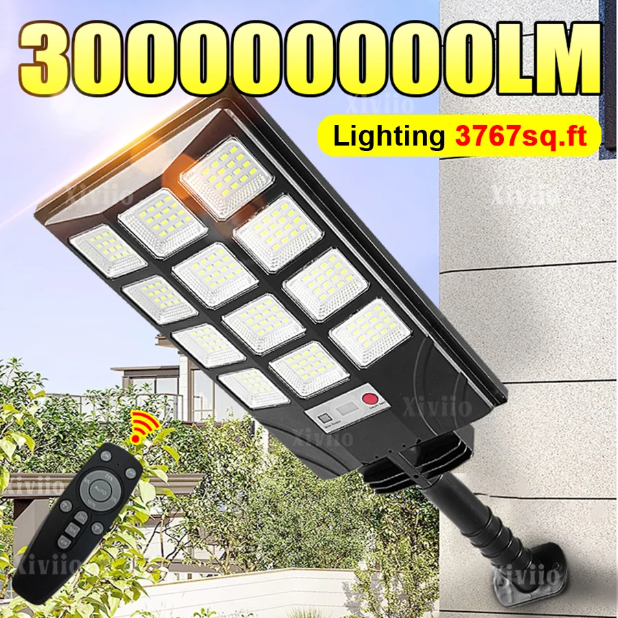 30000000LM супер яркий солнечный светодиодный светильник с датчиком движения солнечный свет солнечный настенный светильник мощный водонепроницаемый уличный садовый уличный фонарь
30000000LM супер яркий солнечный светодиодный светильник с датчиком движения солнечный свет солнечный настенный светильник мощный водонепроницаемый уличный садовый уличный фонарь