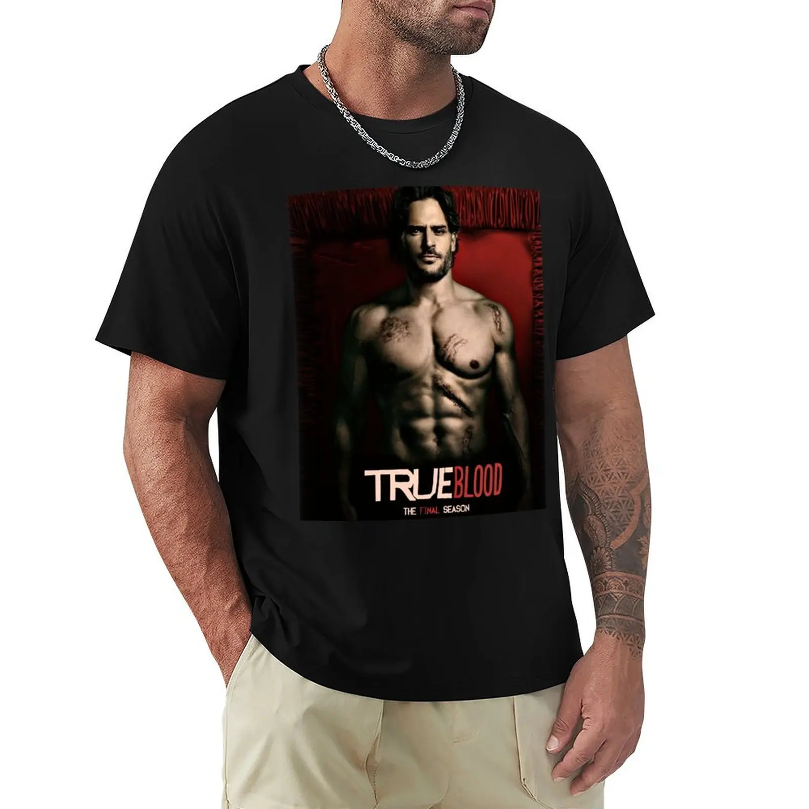Alcide True Blood T-Shirt for a boy essential t shirt summer shirt T-shirts man black t-shirts for men
Alcide True Blood T-Shirt for a boy essential t shirt summer shirt T-shirts man black t-shirts for men