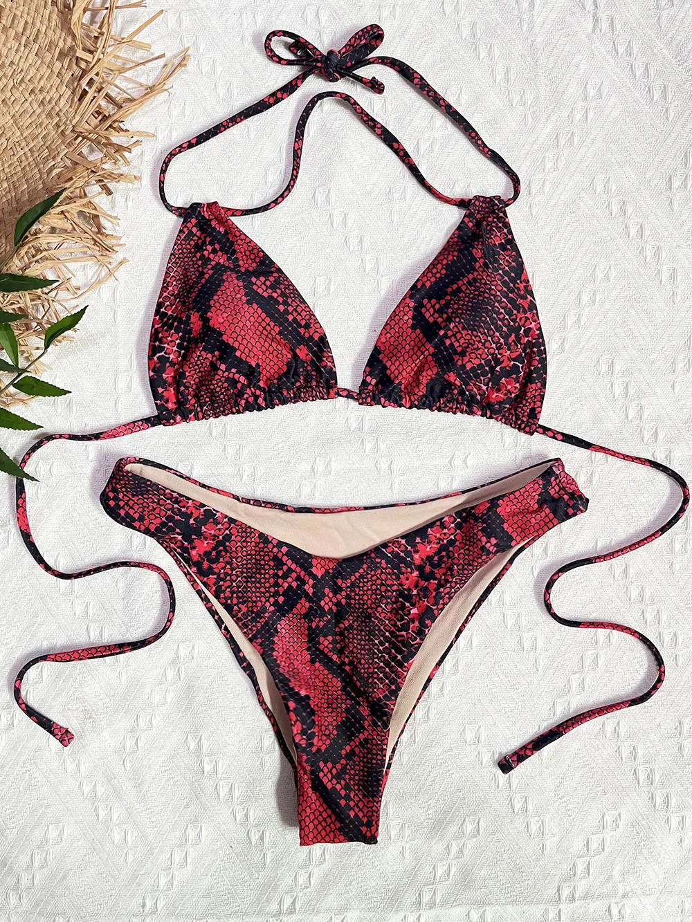 2 Pieces Swimsuit Swimwear Women Sexy Snake Bikini Set Beach Push Up Bathing Suits Pads String Biquini 2022 Maillot De Bain
2 Pieces Swimsuit Swimwear Women Sexy Snake Bikini Set Beach Push Up Bathing Suits Pads String Biquini 2022 Maillot De Bain