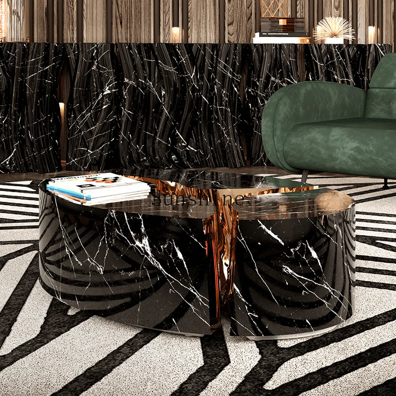 Light luxury crack combination coffee table simple creative small apartment special-shaped tea table
Light luxury crack combination coffee table simple creative small apartment special-shaped tea table