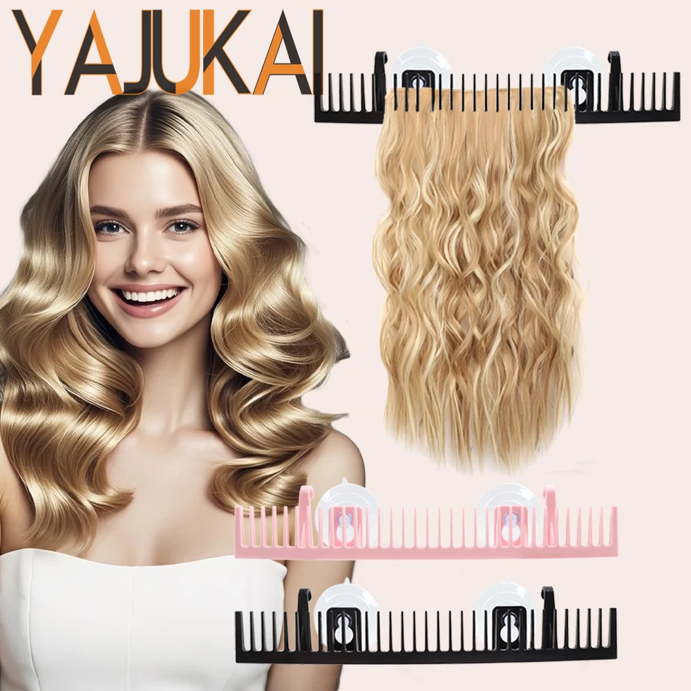 Hair Extension Holder For Hair Weft Braiding Hair Extensions Holds For Barber Home Wigstand Hair Rack Holder For Styling Washing
Hair Extension Holder For Hair Weft Braiding Hair Extensions Holds For Barber Home Wigstand Hair Rack Holder For Styling Washing