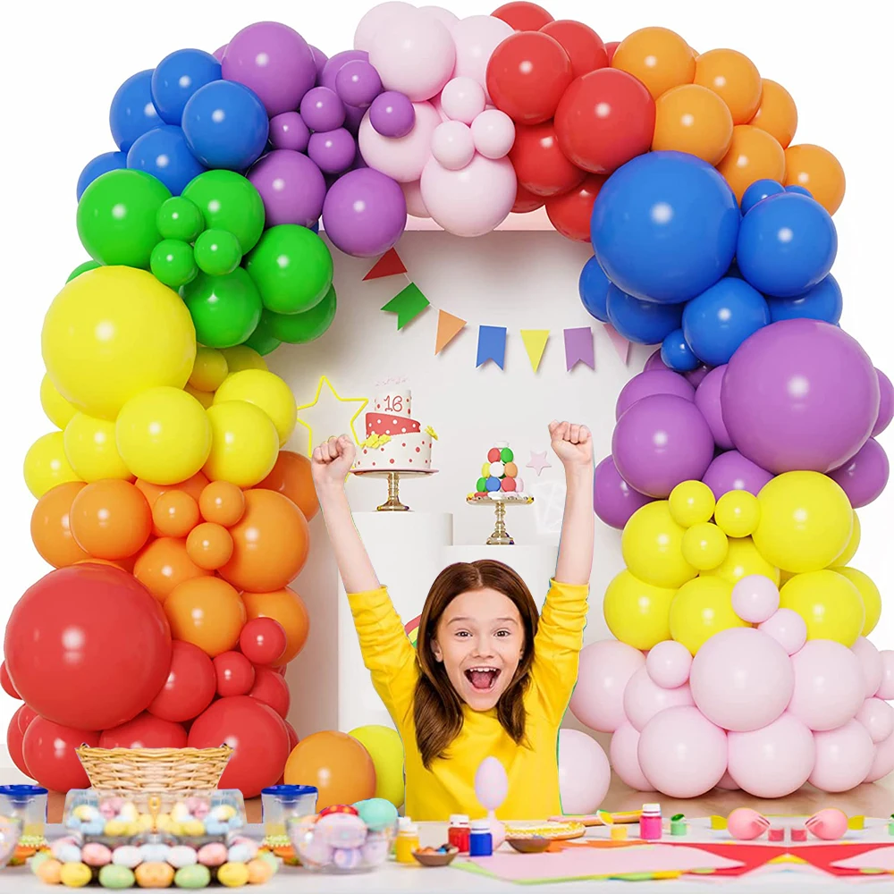 Rainbow Colorful Latex Balloons Arch Set Happy Kids Birthday Wedding Decoration Graduation Party Supplies Baby Shower Air Globos
Rainbow Colorful Latex Balloons Arch Set Happy Kids Birthday Wedding Decoration Graduation Party Supplies Baby Shower Air Globos