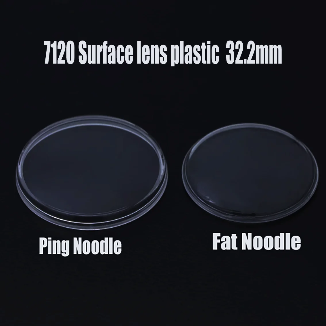 2pcs/6pcsWatch accessories 7120 watch cover with organic rubber cover, plastic cover, glass mirror, 32.2mm
2pcs/6pcsWatch accessories 7120 watch cover with organic rubber cover, plastic cover, glass mirror, 32.2mm