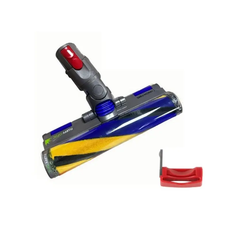 【GRATEFUL】For Dyson V10 Slim/V12 Replacement Hardwood Floor Brush Head Cordless Vacuum Cleaner LED Soft Roller Cleaner Head
【GRATEFUL】For Dyson V10 Slim/V12 Replacement Hardwood Floor Brush Head Cordless Vacuum Cleaner LED Soft Roller Cleaner Head