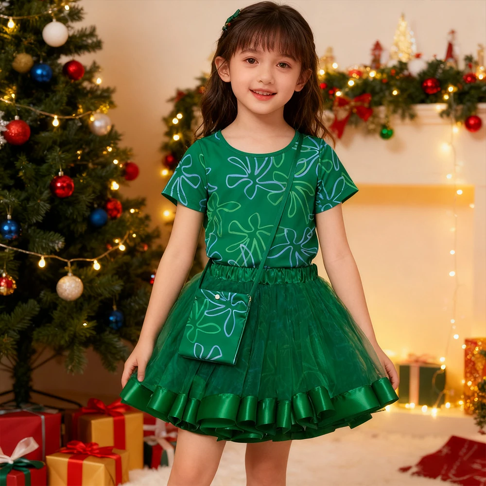 Print Sets For Children Christmas Green Suit Inside Out Disgust Cosplay Costumes Birthday Dress Up Princess Carnival Outfits
Print Sets For Children Christmas Green Suit Inside Out Disgust Cosplay Costumes Birthday Dress Up Princess Carnival Outfits