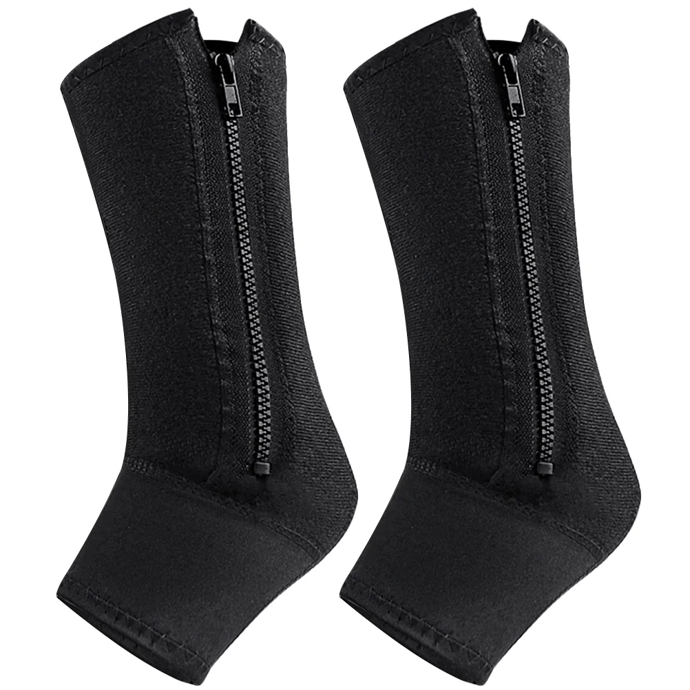 2 Pcs Ankle Brace Guard Socks Zipper Design Support Sleeve For Basketball Football Running Sprained Ankle
2 Pcs Ankle Brace Guard Socks Zipper Design Support Sleeve For Basketball Football Running Sprained Ankle