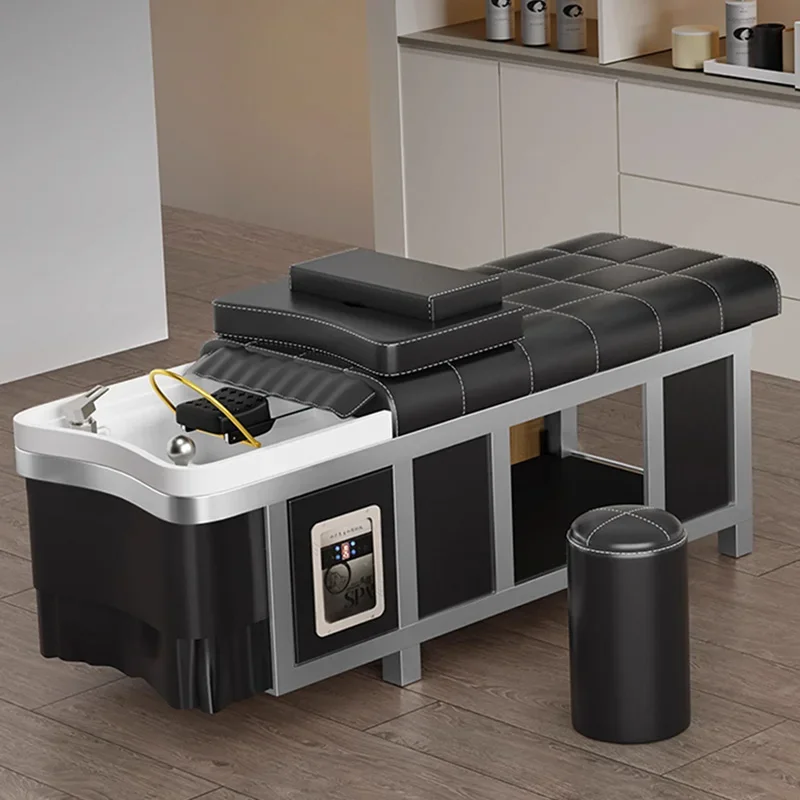 Luxury Shampoo Bowl Chair Hair Washing Bed Headspa Massage Table Water Hairdressing Salon Professional Cama Shampoo Spa Beauty
Luxury Shampoo Bowl Chair Hair Washing Bed Headspa Massage Table Water Hairdressing Salon Professional Cama Shampoo Spa Beauty
