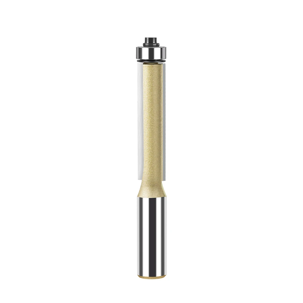 For Wood Template Pattern Bit Tungsten Carbide Milling Cutter for Wood 1/2in 12mm Shank 2" Flush Trim Router Bit with Bearing
For Wood Template Pattern Bit Tungsten Carbide Milling Cutter for Wood 1/2in 12mm Shank 2" Flush Trim Router Bit with Bearing