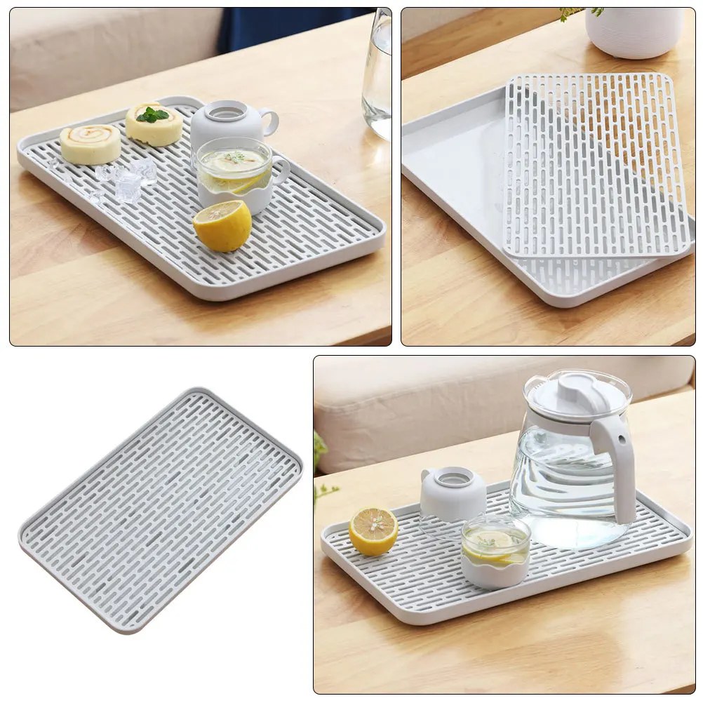 1Pcs Large Drain Tray Double Layer Plastic Draining Plate Household Cup Tea Tray Quick Dry Drying Mat for Kitchen Storage Use
1Pcs Large Drain Tray Double Layer Plastic Draining Plate Household Cup Tea Tray Quick Dry Drying Mat for Kitchen Storage Use