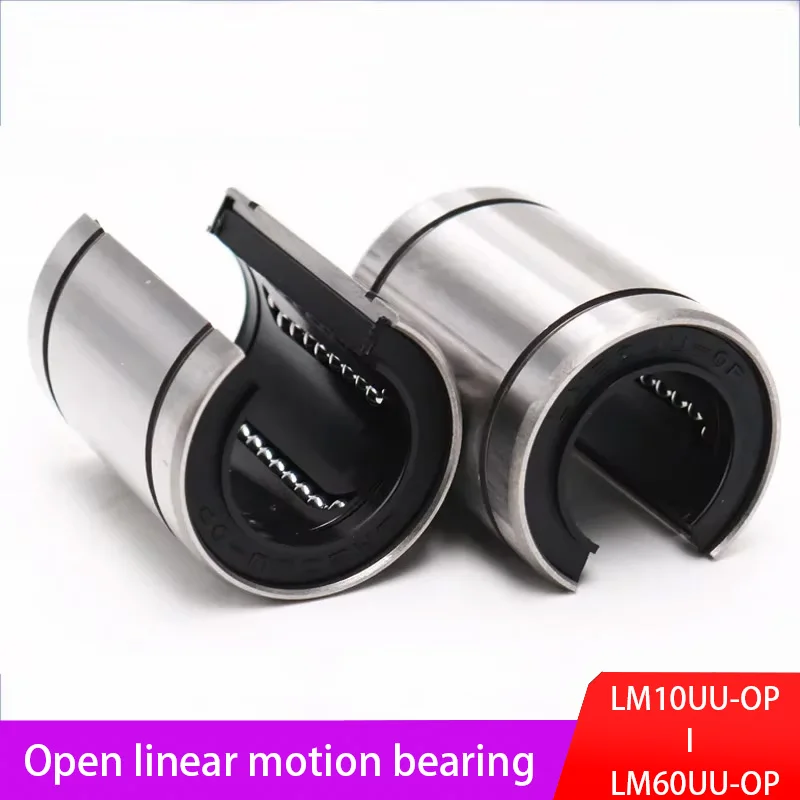 Open Linear Motion High Precision Bearing Sliding 1Pcs LM8UU LM10UU LM12UU LM16UU LM20UU-OP LM60UU-O
Open Linear Motion High Precision Bearing Sliding 1Pcs LM8UU LM10UU LM12UU LM16UU LM20UU-OP LM60UU-O